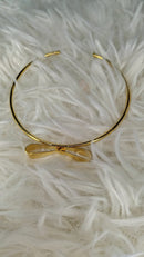 Bracelete Laço Dourado